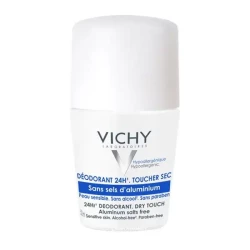 Vichy Deo Roll On Dry Touch Deodorant 24H 50  ML Blue Label