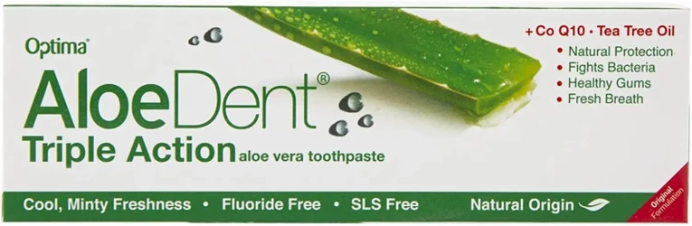 Aloe Dent Optima Aloe Vera Triple Act Tooth Paste 50  ML