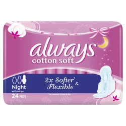 Always Dreamz Sens Maxi Thick Night 6X24 Pcs 2552