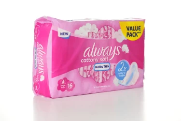 Always Cotton Soft Ultra Thin Large Wings 16 Pads