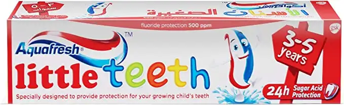 Aquafresh Little Teeth Tooth Paste Lilly Gums 50 ML