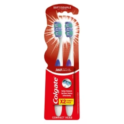 Colgate Toothbrush Optic White 360 +1 Free