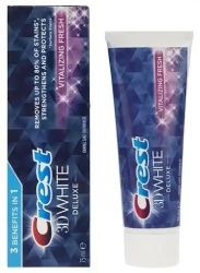 Crest 3D Wht Deluxe Pearl Glow Vitalzing Fresh TP 