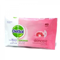 Dettol Ab Skincare Wipes 40 Pcs