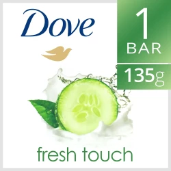 Dove Go Fresh Touch Cucumber and Green Tea Beauty Bar 135 Gm