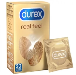 Durex Real Feel Condoms 20 Pcs