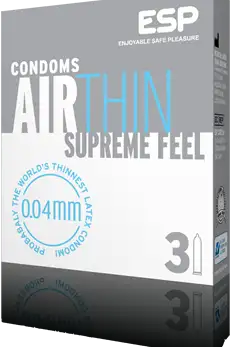 Esp Air Thin Supreme 3 Condoms