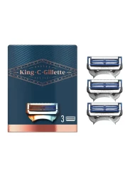 Gillette King C Neck Razor Blades 3 Pcs Sp Edit 4646