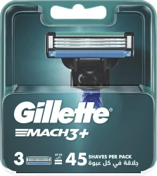 Gillette Mach 3+ 3 Blades 32310-528
