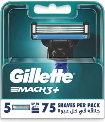 Gillette Mach 3+ 5 Blades 32529-597