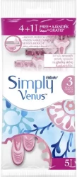 Gillette Simply Venus Disposable Razors 5 Pieces