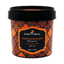 Jardin D Oleane Moroccan Black Soap Argan Oil 500 G