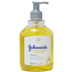 Johnson Hand Wash Anti Bac Micellar Lemon 500 ML