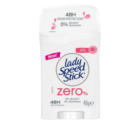Lady Speed Stick Zero% Antiperspirant Stick Rose Petals 40g