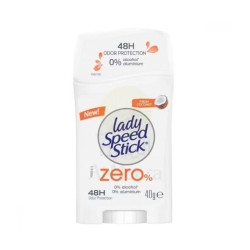 Lady Speed Stick, Zero%  Antiperspirant Stick Fresh Coconut
