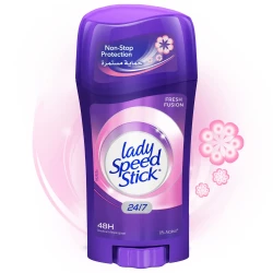 Lady Speed Stick 24 7 Fresh Fusion Antiperspirant Deodorant 65 Gm