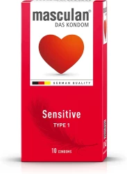 Masculan Condoms Sensitive 10 Pcs