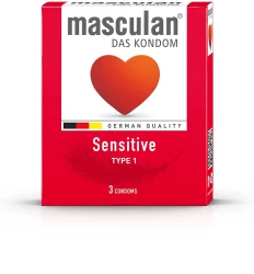 Masculan Condoms Sensitive 3 Pcs