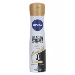 NIVEA Black & White Invisible Silky Smooth, Antiperspirant for Women, Spray 150ml