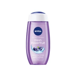 NIVEA Fresh Powerfruit Shower Gel, Antioxidants, Blueberry Scent, 250ml