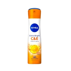 NIVEA Natural Radiance Vitamin C&E, Anti-perspirant for Women, Spray 150ml