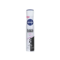 NIVEA Black & White Invisible Antiperspirant Deodorant Spray for Women, Clear, 72H Active Protection, 5IN1, Anti-Odour, Sweat, Stains, Residues & Irritation, 200ml