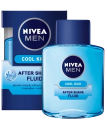 NIVEA MEN Fresh & Cool After Shave Fluid, Mint Extract, 100ml