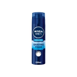 NIVEA MEN Fresh & Cool Shaving Foam, Mint Extracts, 200ml