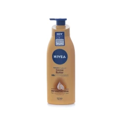 NIVEA Cocoa Butter Body Lotion, Vitamin E, Dry Skin, 400ml