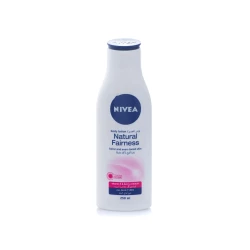 NIVEA Natural Glow Body Lotion, Even Tone Complex & Vitamin C, All Skin Types, 250ml