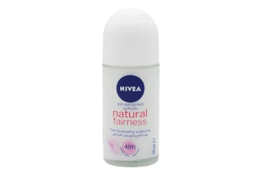 NIVEA Natural Fairness, Antiperspirant for Women, Roll-on 50ml