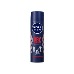 NIVEA MEN Dry Impact, Antiperspirant for Men, Spray 150ml