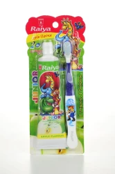 Raiya Junior Apple Tooth Paste 75 G + Tooth Brush