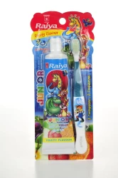 Raiya Junior Fruity Tooth Paste 75 G + Tooth Brush