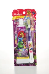 Raiya Junior Grape Tooth Paste 75 G + Tooth Brush