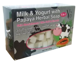 Yc Milk and Yogurt W Papaya Herbal Soap 100G