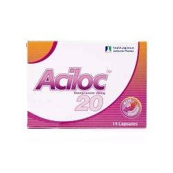 Aciloc Capsule 14Pcs 20 MG