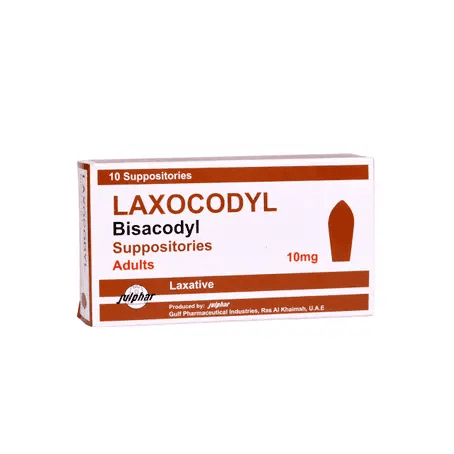 Laxocodyl 10mg Suppository 10s