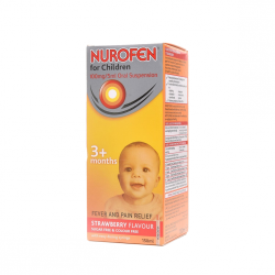 Nurofen Children Oral Susp Strawberry 150 Ml
