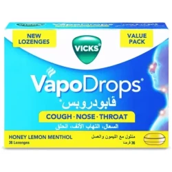 Vicks Vapodrops Honey Lemon 36 Pcs