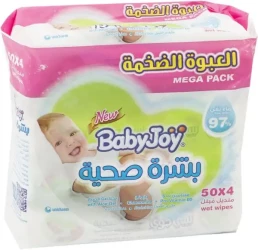 Babyjoy Sensitive Wet Wipes Flow Pack 48 Count