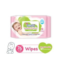 Baby Joy Wipes Sensitve Frag Free 76