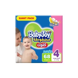 Baby Joy Jumbo Culotte No. 4 (68 Diapers)