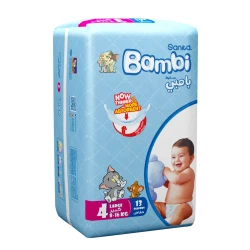 سانيتا بامبي حفائض أطفال عبوه كبير 13*6