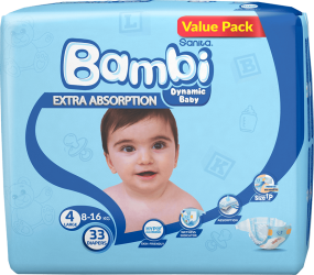 Bambi Value Large 4 X 33