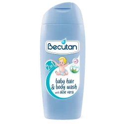 Becutan Baby Hair and Body Wash With Aloe Vera 200 ML
