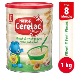 Nestle Cerelac Wheat and Fruit Pieces 1Kg