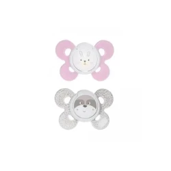 Chicco Soother Physio Comfort Girl 0-6M 2Pc 2490