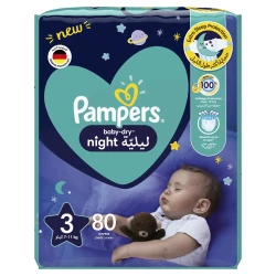 Pampers Baby-Dry Night Size 3 7-11 Kg 80 Diapers