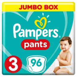 Pampers Pants Size 3 Midi 6-11 Kg Jumbo Box 96 Diapers
